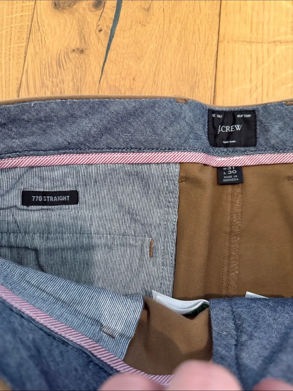JCrew 770™ Straight-fit stretch chino pant